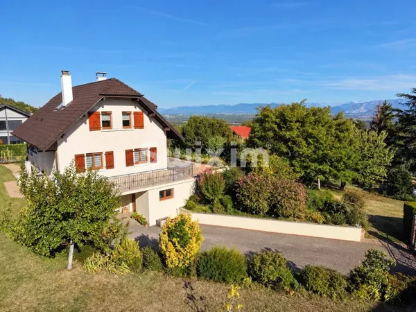 Maison T5 avec vue Mont-Blanc, terrain et sous-sol complet