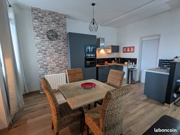 Appartement lumineux 60m2 hyper centre de douai