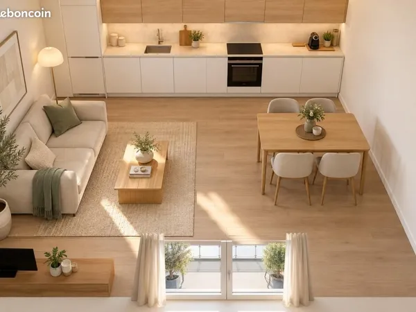 Appartement 3 pièces 69 m²