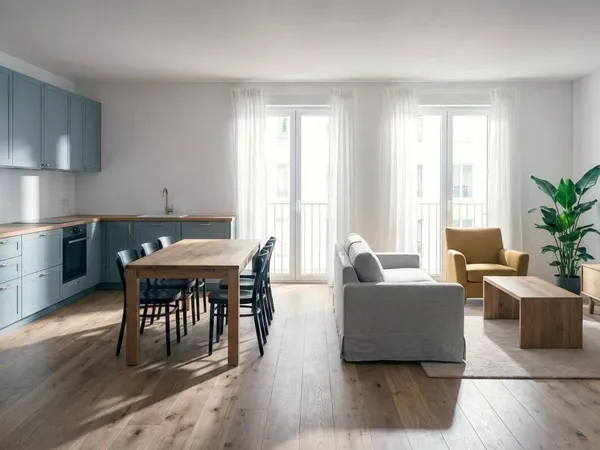 Appartement 3 pièces 69 m²
