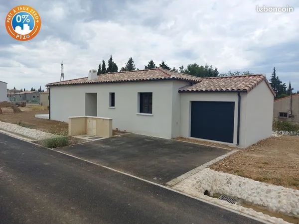 Projet de construction d'une maison 100 m² avec terrain à SAINT-BAUZILLE-DE-MONTMEL (34)