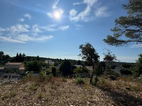 Terrain constructible viabilisé