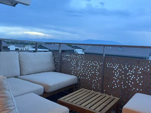 Chambre en colocation 15 m² - Cessy - Vue Mont-Blanc