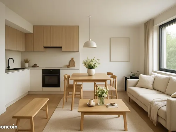 Appartement 2 pièces 46 m²