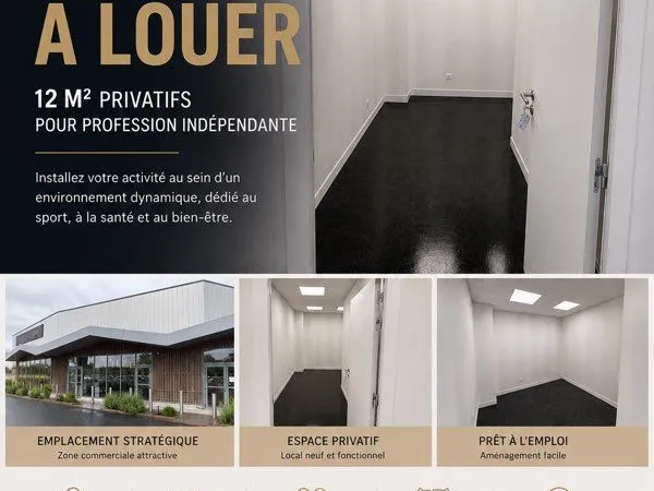 Local professionnel 11 m² - Cabinet / Profession libérale - Bouvines
