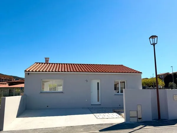 MAISON NEUVE À FLOURE - 2 CHAMBRES - 70,60M² - à partir de 133 200 ou 617/mois