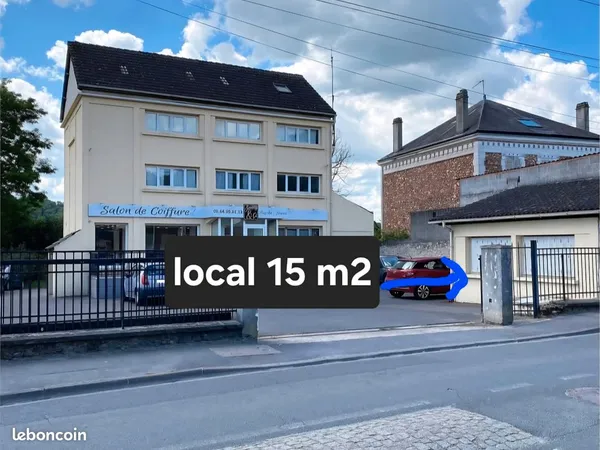 Commerce Location Saint-Chéron 1p 15m² 550€