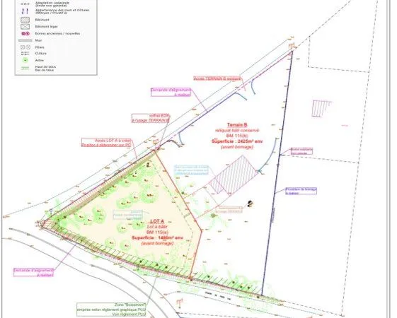 🔥 RARE - 1 480 m² À BÂTIR - SAVENAY - TOUT À PIED - SECTEUR PRIVILÉGIÉ