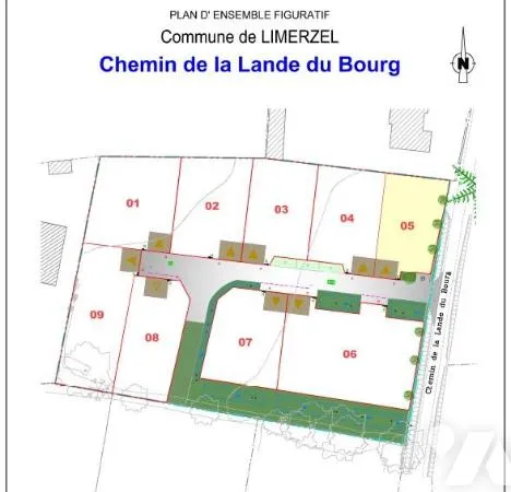 Terrain 415 m²