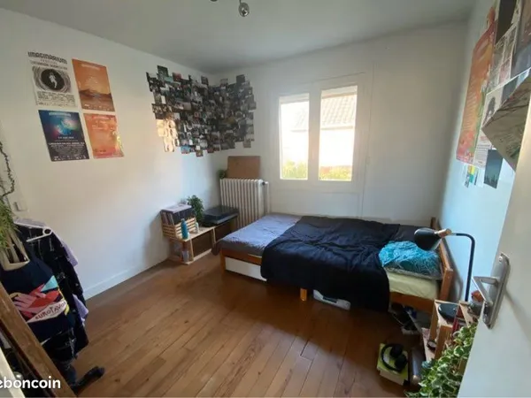 Colocation maison mitoyenne avec jardin