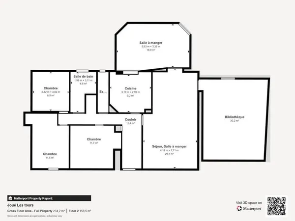 Maison familliales sur JOUE LES TOURS 171m² /228m²