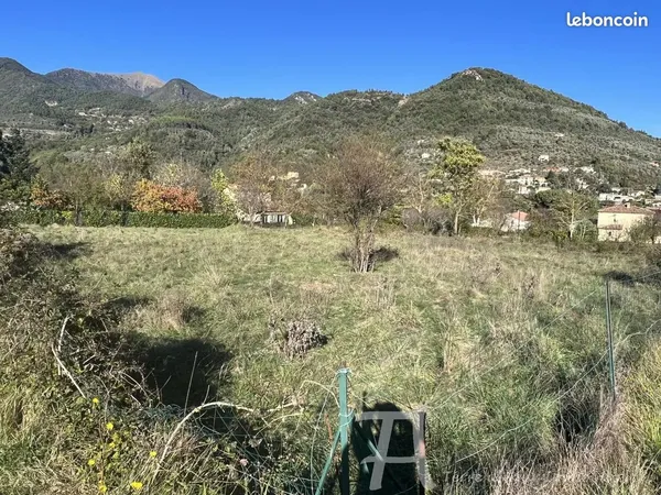 Terrain 1500 m² Sospel