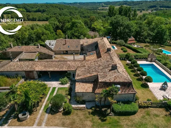 Propriété familiale avec gite de location