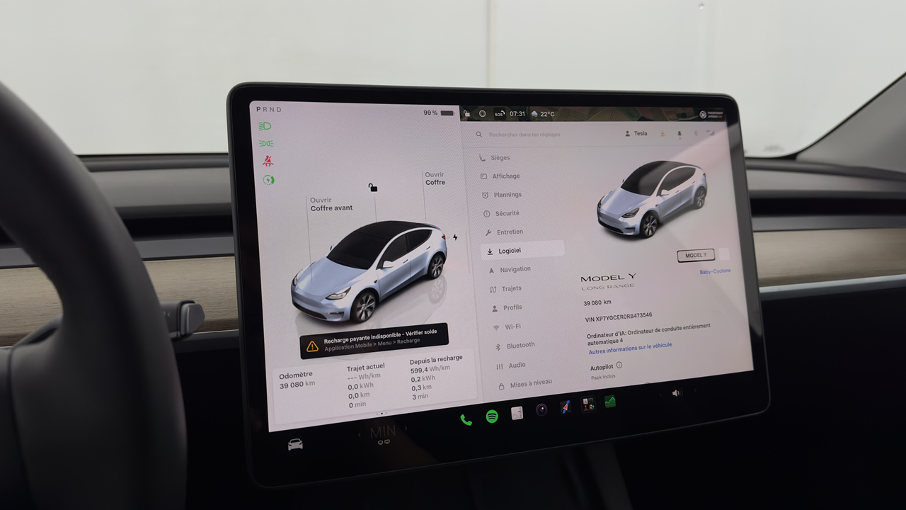 Tesla MODEL Y Long Range RWD — photo 20