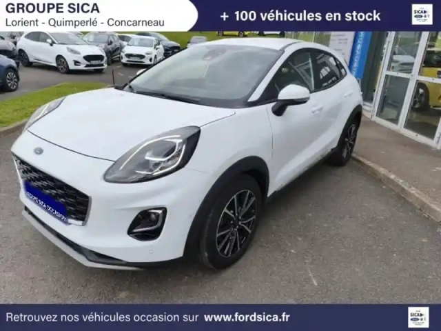 Ford Puma 1.0 flexifuel 125ch s&amp;s mhev titanium business — photo 1