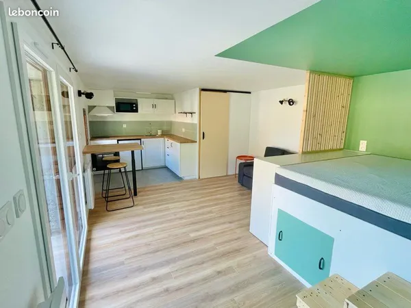 Location studio meublé