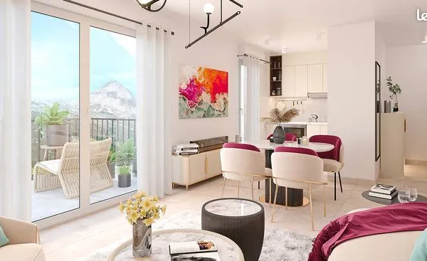 Appartement - 3 pièces - Prévessin-Moëns à proximité immédiate de Genève