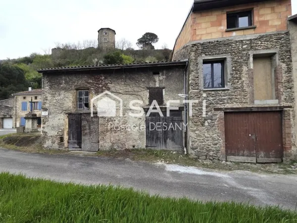 Maison en pierre à rénover