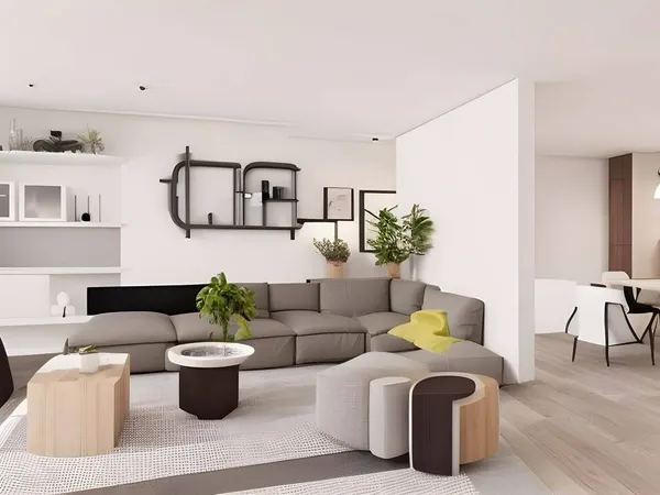 Studio 2 pièces 40 m²