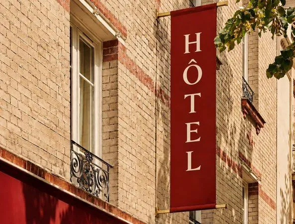 Hôtel mur et fond Paris 15