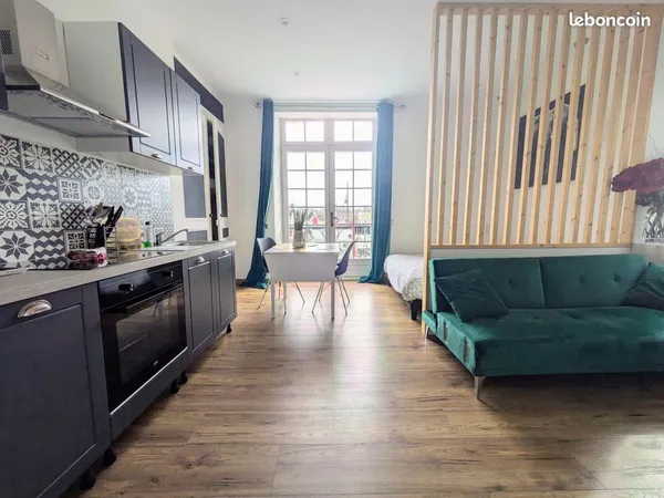 Studio 1 pièce 21 m²