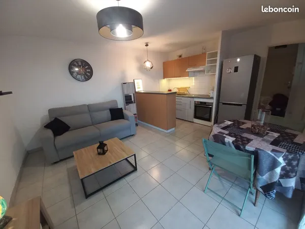 Appartement T2 43m² avec terrasse de 9m²