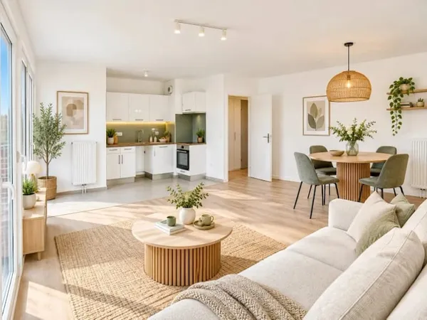Appartement 3 pièces 68 m²