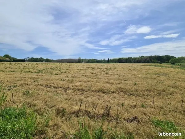 Vente | Terrain constructible | 646 m² | Sainte-Marie-de-Gosse | Expo Sud