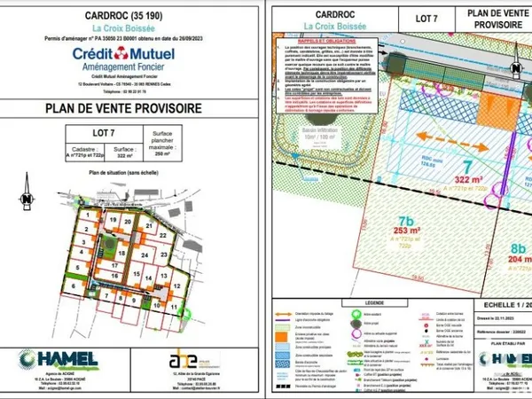 Terrain 575 m²