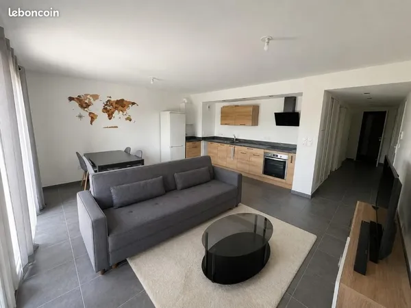 Appartement 3 pièces 63 m²