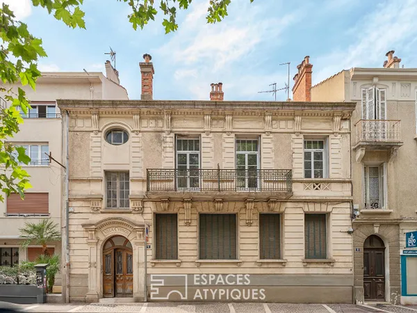 Appartement historique et lignes contemporaines