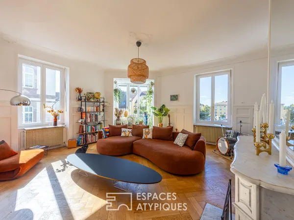 Appartement bourgeois de caractère en coeur de ville