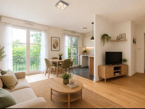 Appartement 3 pièces 55 m²