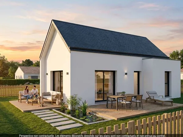 Maison 3 pièces 47 m²
