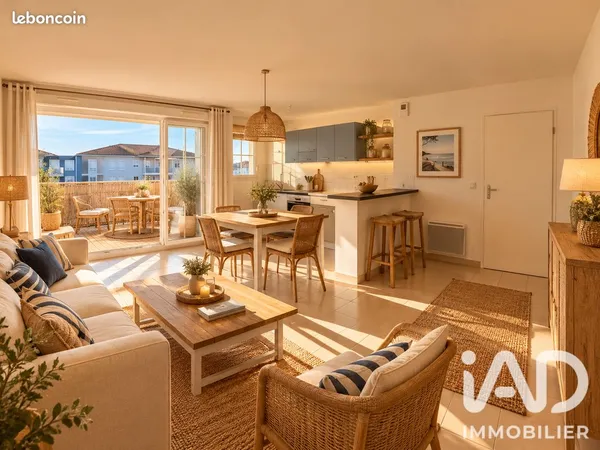 Appartement 3 pièces 62 m²