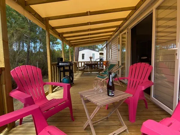 Mobile Home 3 chambres cap ferret Claouey