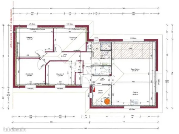 Maison 5 pièces 99 m²