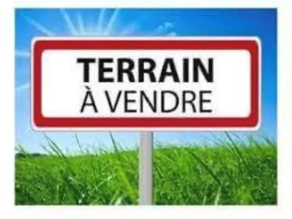 Terrain à bâtir 1085m2 entièrement viabilisé