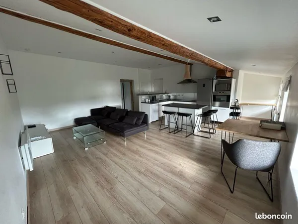 Appartement spacieux et lumineux