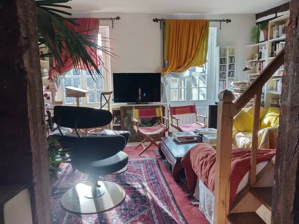 Vends appartement 77m² beau duplex lumineux à la lisière du Perche à 1h train Paris Montparnasse