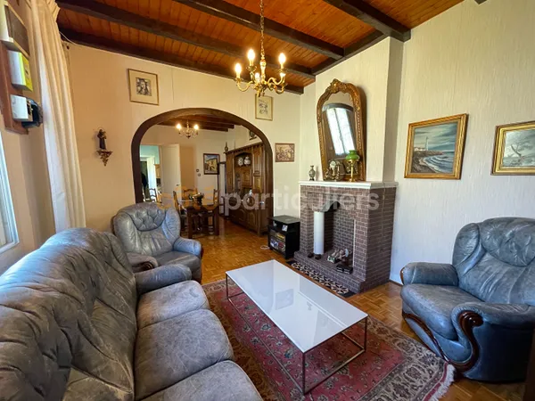 Maison de plain pied avec grand jardin
