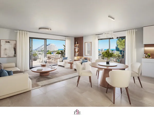Villeneuve-Loubet – 2 pièces avec terrasse
