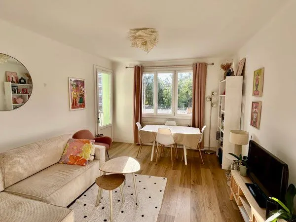 Appartement traversant lumineux