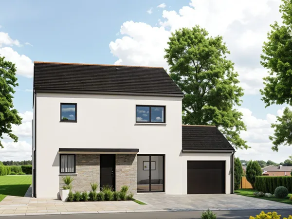 Terrain + maison 93 m²