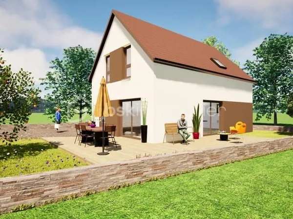 RIBEAUVILLÉ - Terrain constructible 4,33 ares - Emplacement stratégique - Idéal habitation + activit