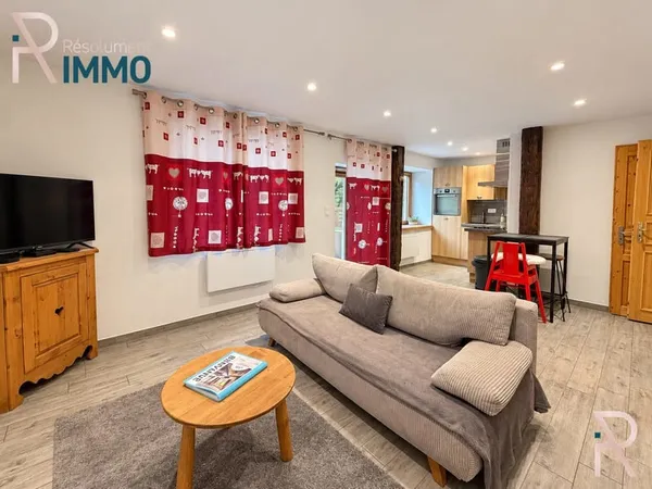 Location T2 meublé avec grande terrasse
