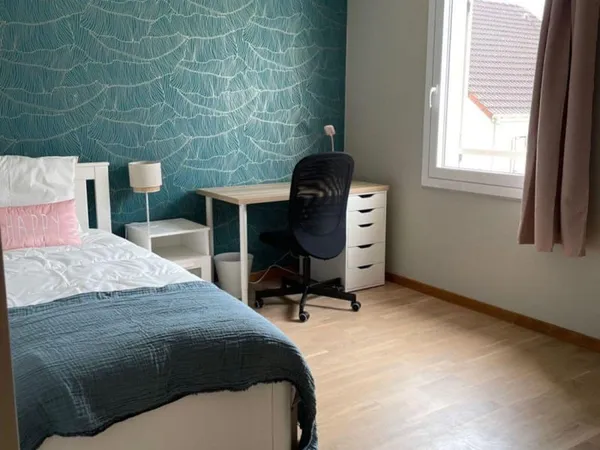 Loue 3 chambres dans colocation mixte à Villebon