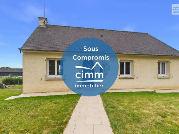 Maison de 90 m² sur un terrain de 1400 m²