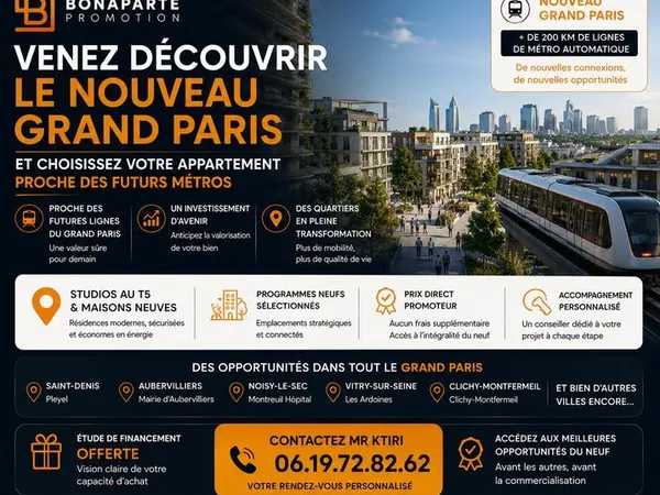 Appartement - 1 pièce - Avant l'arrivée du métro