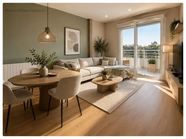 Appartement 3 pièces 56 m²